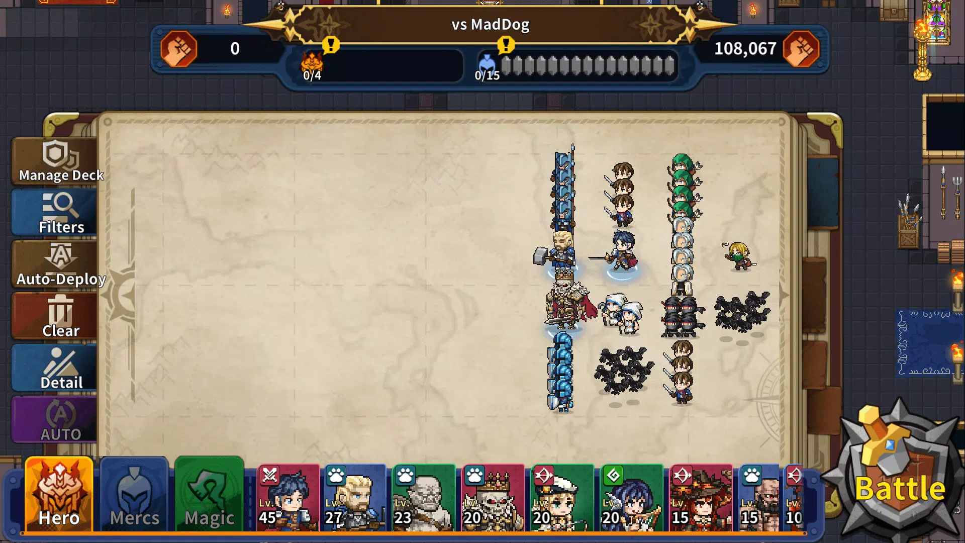 KINGS LAND: Warfare Simulation ဖန်သားပြင်ဓာတ်ပုံ 1
