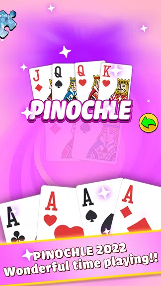 Pinochle - Trickster Cards 螢幕截圖 0