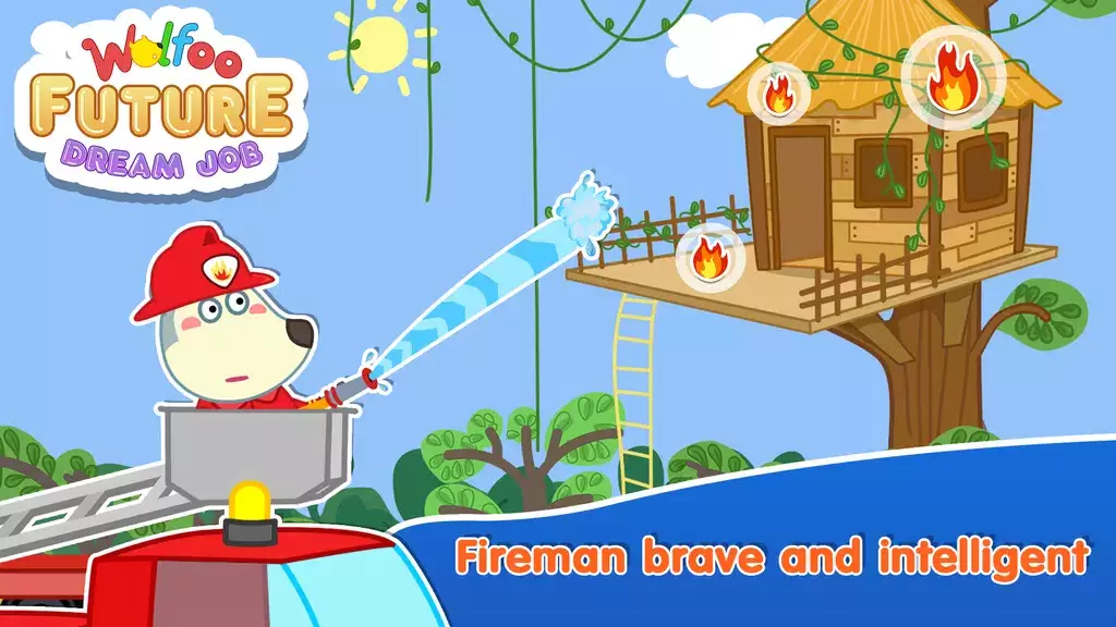 Wolfoo: Kid's Future Dream Job 螢幕截圖 3