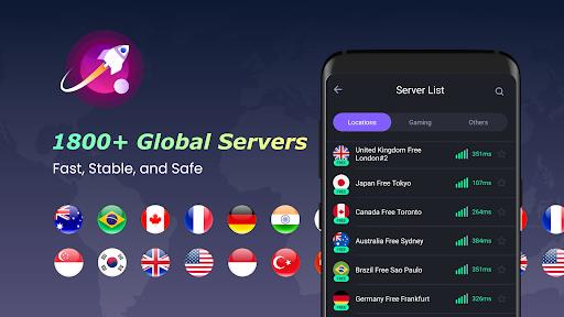 iTop VPN: Proxy & Game Booster Capture d'écran 1