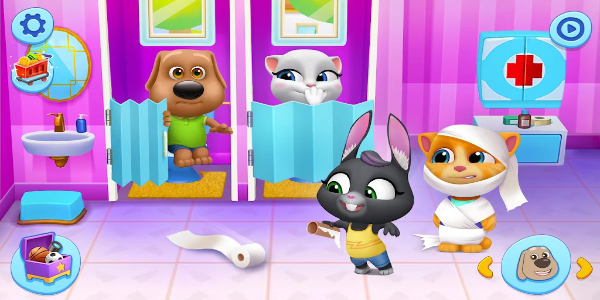 My Talking Tom Friends Mod</strong>
</p><p> သင့်စိတ်ကြိုက်အိမ် ဖန်တီးပါ<strong></strong>
</p> အိမ်မွေးတိရစ္ဆာန် စောင့်ရှောက်မှုအပြင် ကစားသမားများသည် ၎င်းတို့၏ နှစ်သက်မှုများအရ ဂိမ်းအတွင်း နေထိုင်မှုကို စိတ်ကြိုက်ပြင်ဆင်နိုင်ခွင့်ရှိသည်။ ၎င်းတို့၏အိမ်ကို အလှဆင်ခြင်းနှင့် ပြုပြင်မွမ်းမံခြင်းသည် ပဟေဠိဖြေရှင်းခြင်းဆိုင်ရာ စိန်ခေါ်မှုများမှတစ်ဆင့် ကစားသမားများအား အစိတ်အပိုင်းအသစ်များကို ရှာဖွေတွေ့ရှိနိုင်ပြီး လှပသောအိမ်အလှဆင်ရွေးချယ်မှုများကို လော့ခ်ဖွင့်နိုင်စေမည့် တီထွင်ဖန်တီးမှုထွက်ပေါက်တစ်ခုဖြစ်သည်။ အိမ်ရှိအခန်းတိုင်းတွင် ဂိမ်း၏ဆွဲဆောင်မှုကို မြှင့်တင်ပေးသည့် ထူးခြားသောမီးမောင်းထိုးပြမှုများပါရှိသည်။ ကစားသမားများသည် အလုပ်များပြီးမြောက်ခြင်းနှင့် ဆုများစုဆောင်းခြင်းများမှရရှိသော ချစ်စရာကောင်းပြီး ထူးခြားသောဝတ်စုံများဖြင့် ၎င်းတို့၏အိမ်မွေးတိရစ္ဆာန်များကို ၀တ်ဆင်နိုင်သည်။<p>
</p><p><strong>