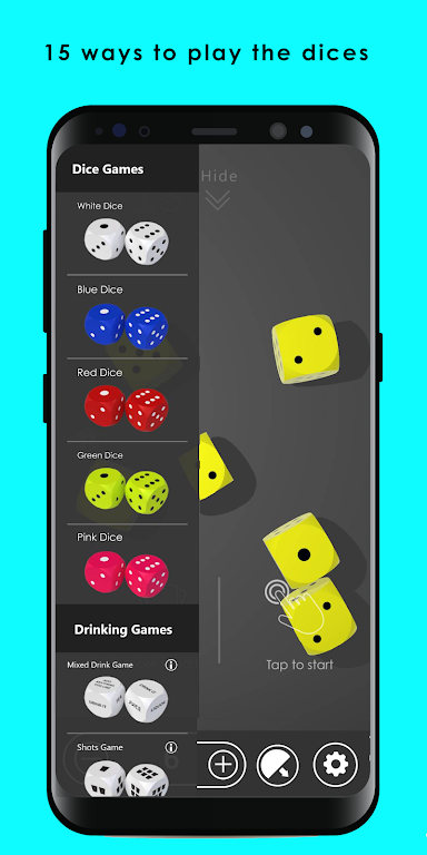 Dices: Bluffing game, Party dice games应用截图第1张