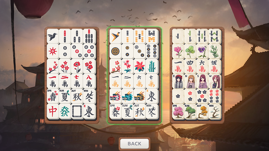 Schermata Mahjong Sakura - Oriental Mahjong 1