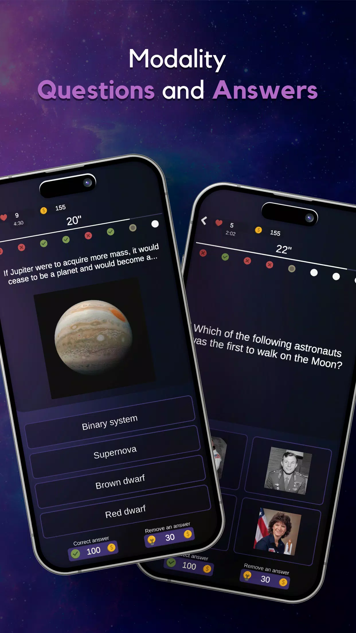 AstroQuiz - Learn Astronomy ဖန်သားပြင်ဓာတ်ပုံ 2