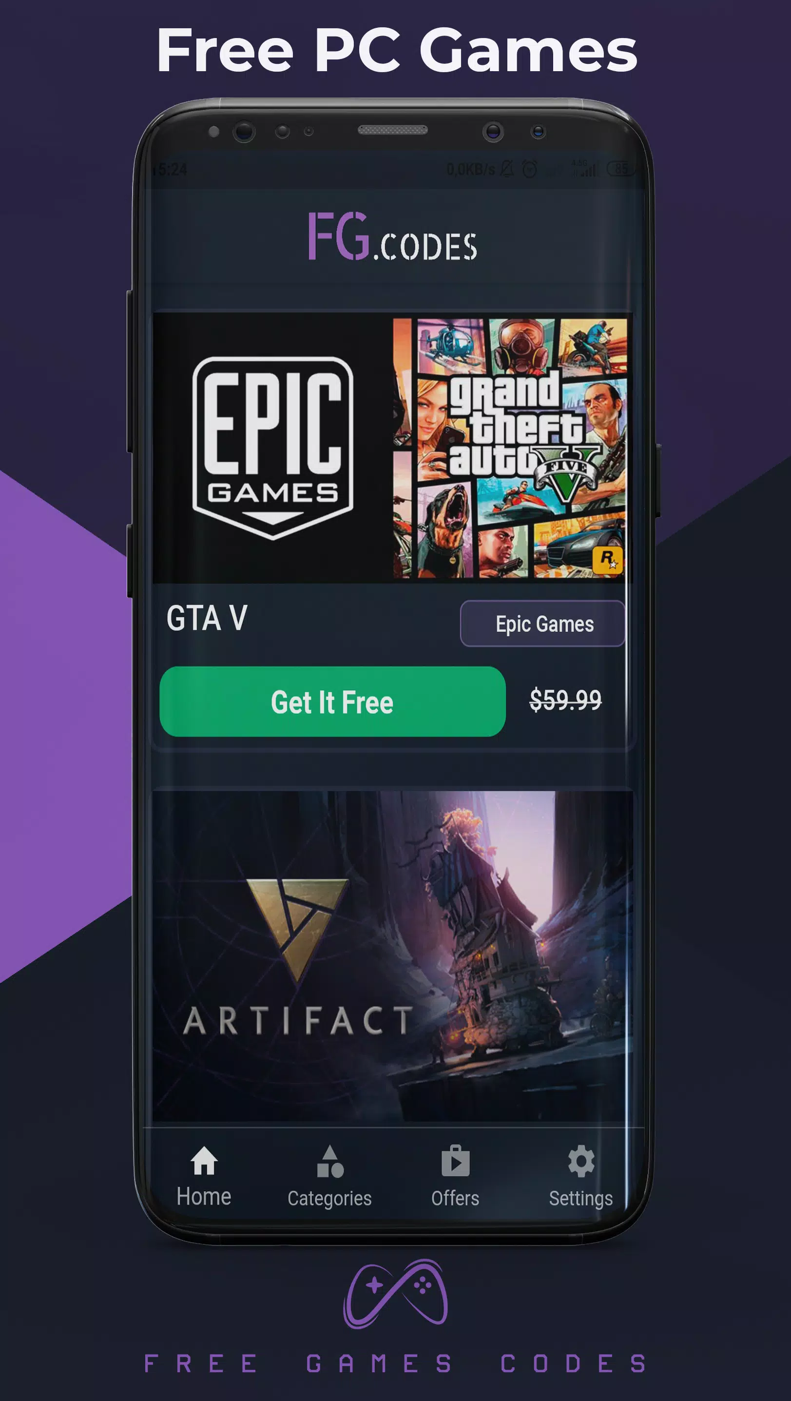 PC Games Alerts on Steam, Epic Capture d'écran 0