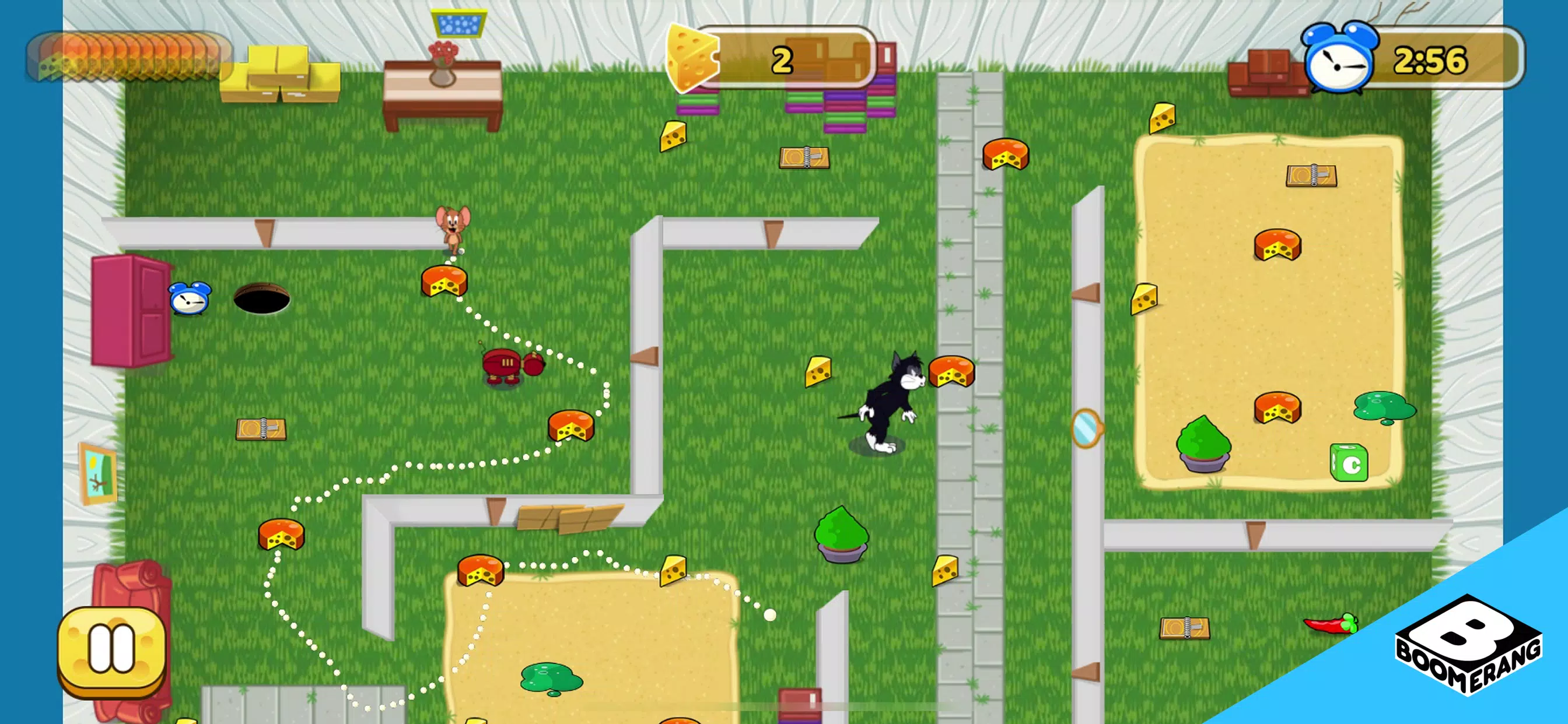 Tom & Jerry: Mouse Maze 스크린샷 1