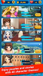 bikini girl puzzle 螢幕截圖 2
