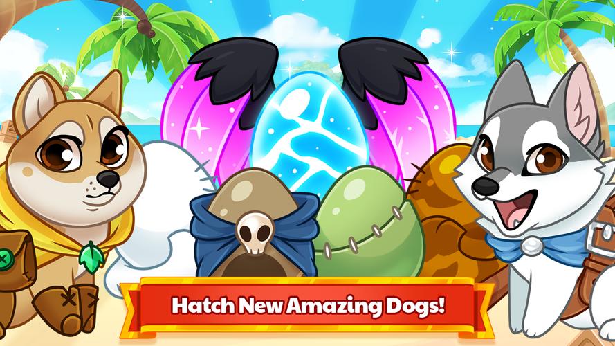 Dungeon Dogs - Idle RPG 스크린샷 0