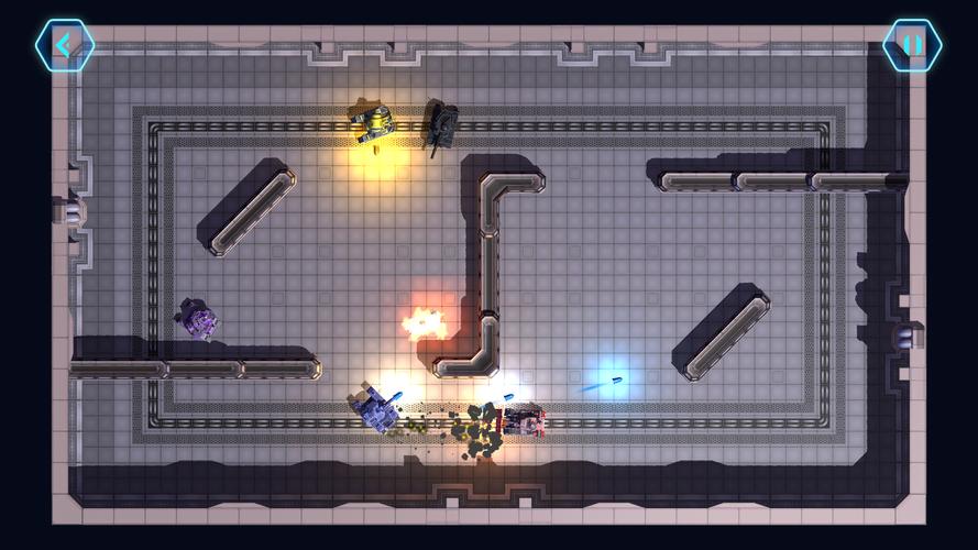 TANKS: Sci-Fi Battle 螢幕截圖 1