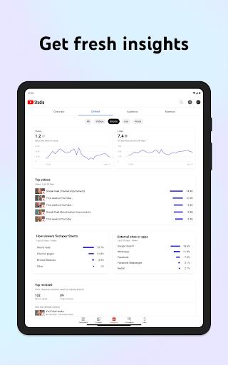 YouTube Studio Tangkapan skrin 1
