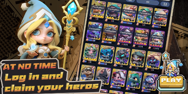 Pixel Idle Saga Ảnh chụp màn hình 2