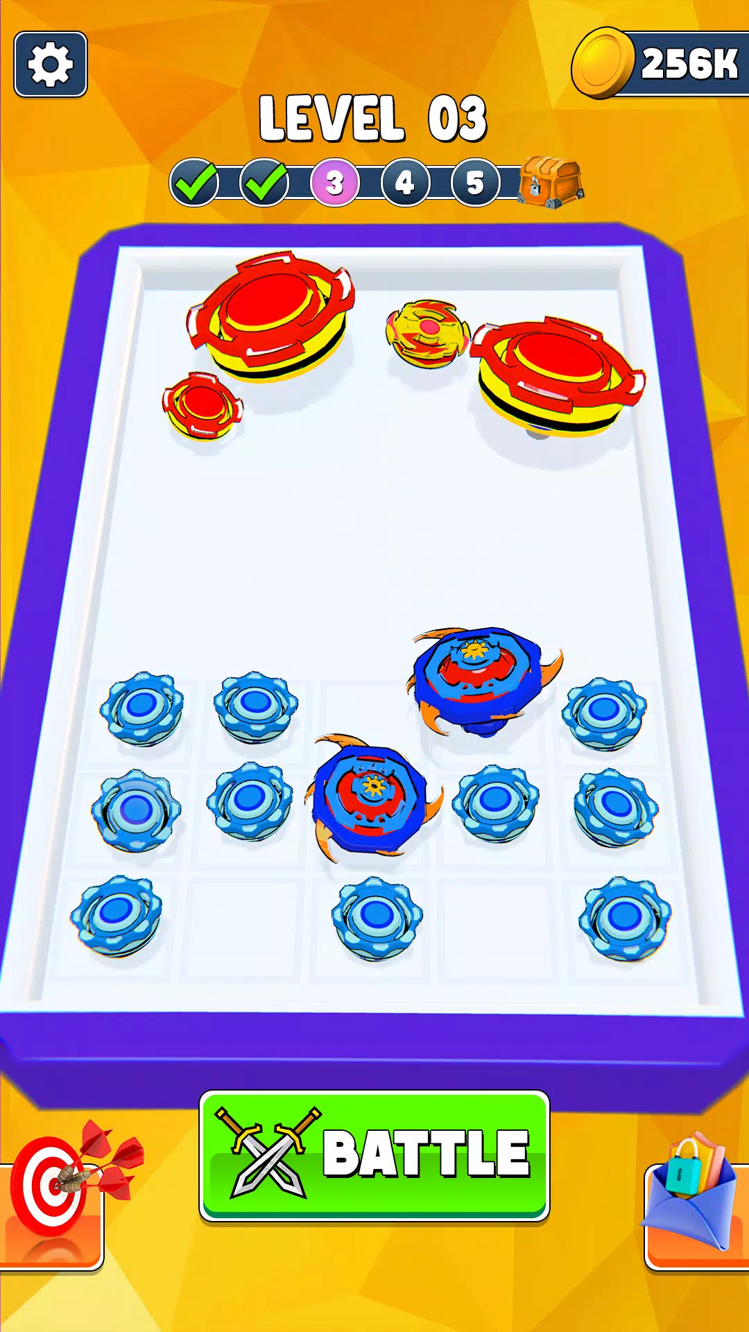 Merge & Battle Spinner Game Captura de pantalla 0