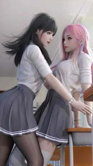 Schermata Sexy Anime Girls Wallpapers HD 1