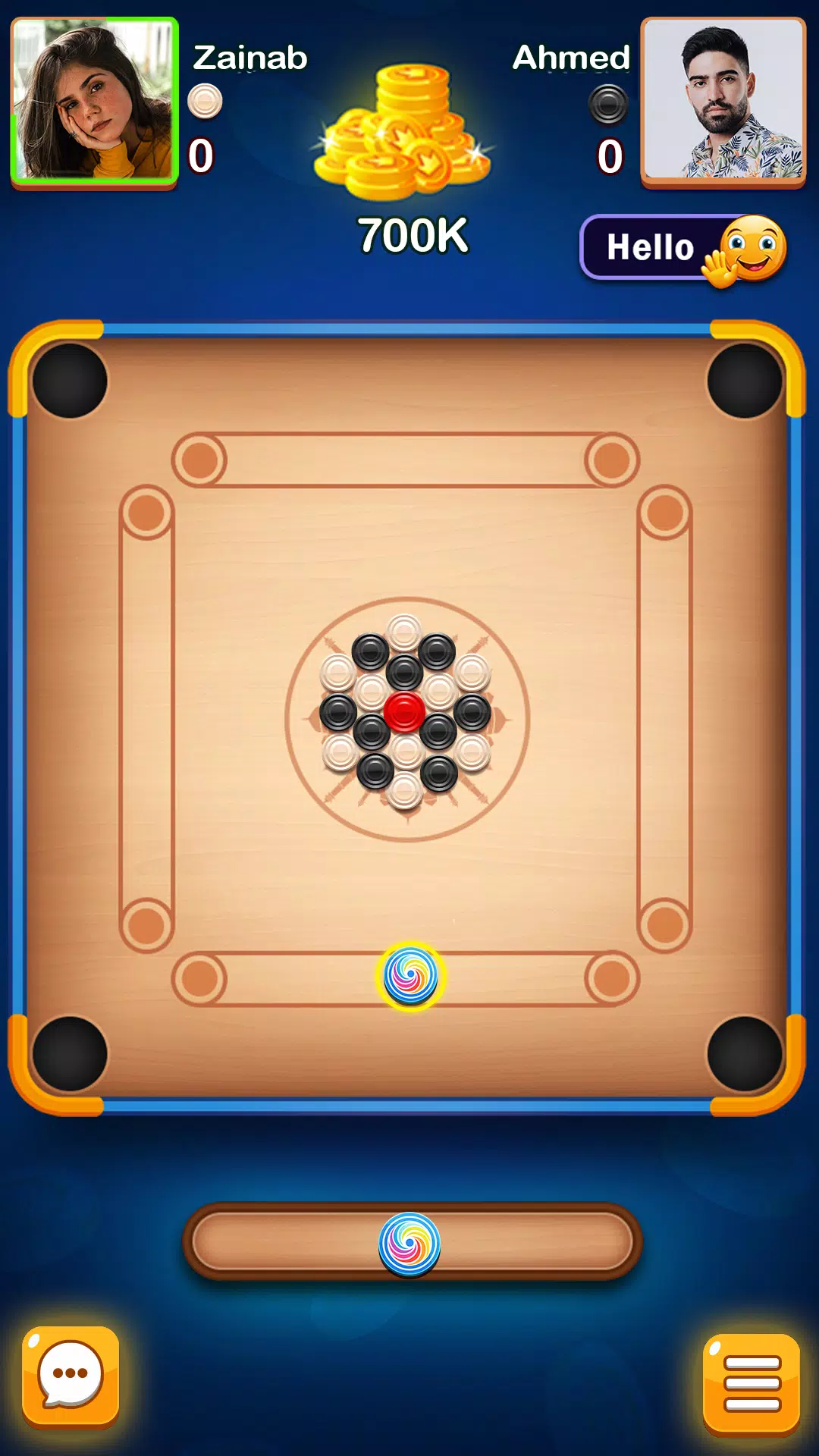 Carrom Party 螢幕截圖 1