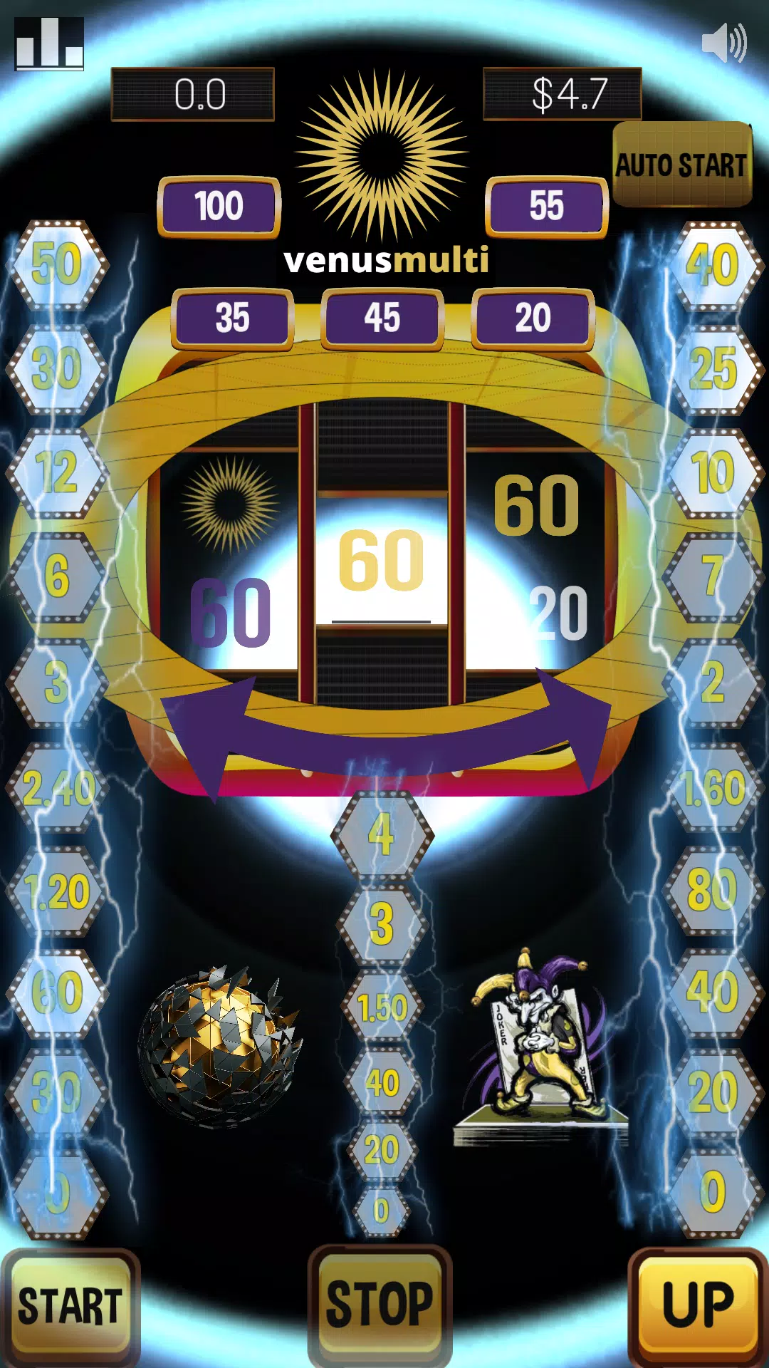 Venus multi slot machine – sun ภาพหน้าจอ 3