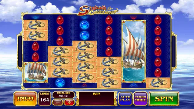 SINBAD'S GOLDEN VOYAGE (FREE CASINO SIMULATOR) 螢幕截圖 0