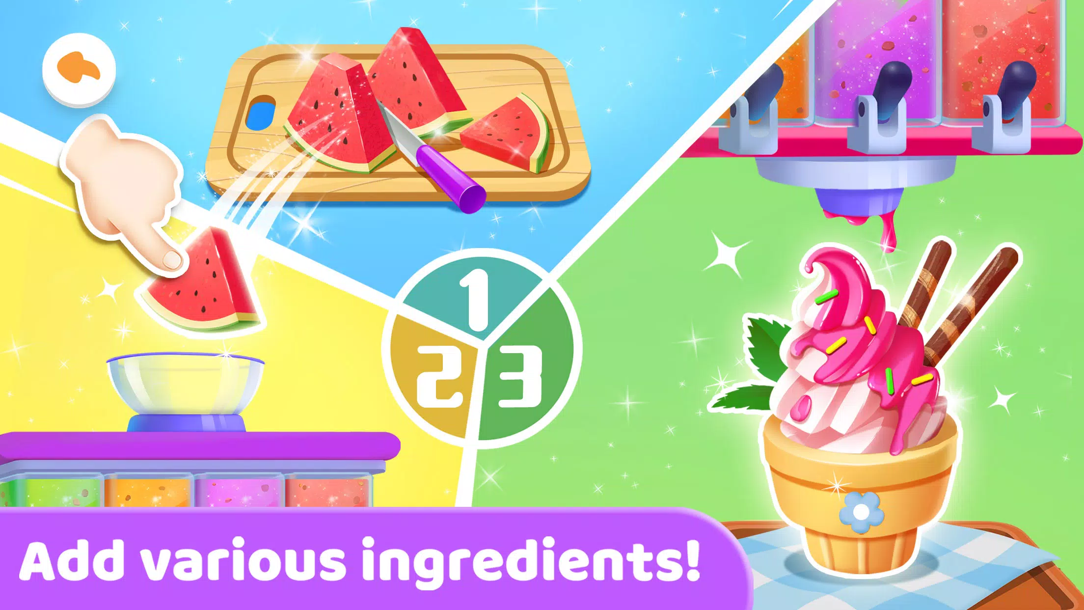 Little Panda's Ice Cream Stand应用截图第2张