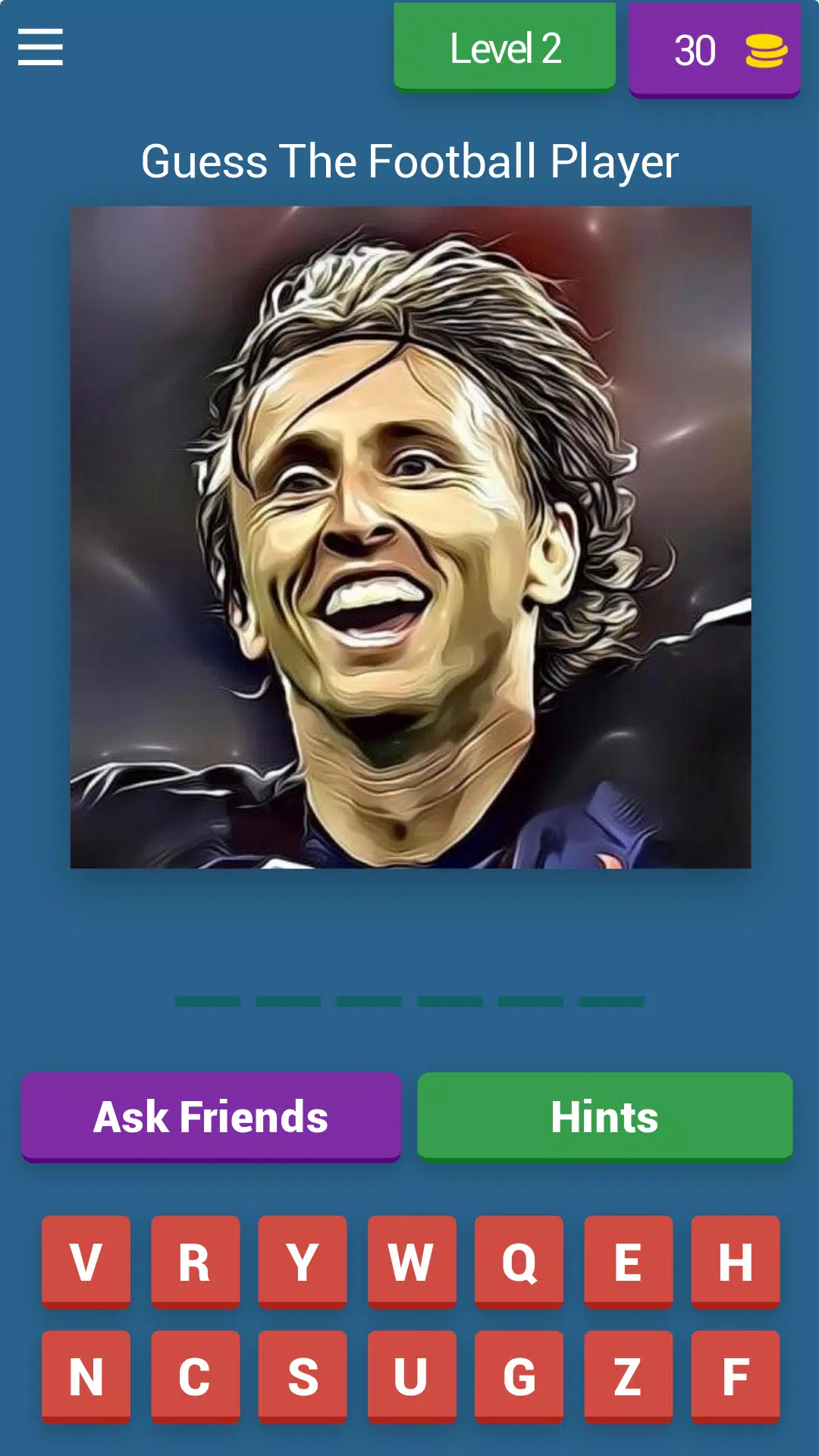 Guess The Football Player Quiz 螢幕截圖 2