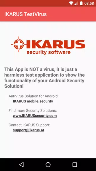 IKARUS TestVirus 螢幕截圖 0