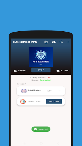 HANGOVER VPN Capture d'écran 2