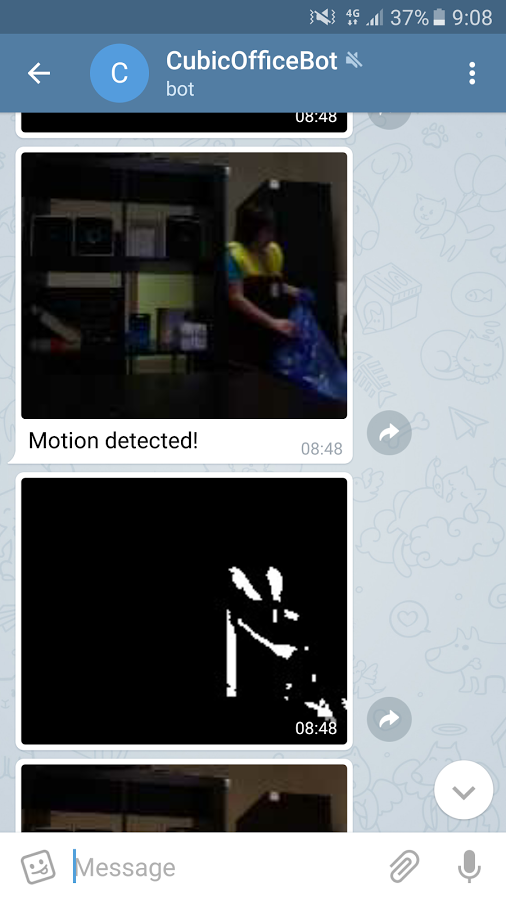 Telephoto - CCTV via Telegram 螢幕截圖 1
