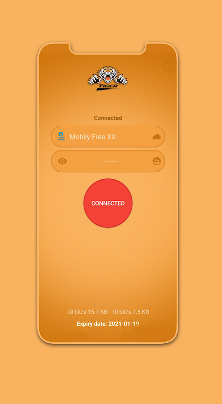 Tiger VPN Networks Captura de tela 0
