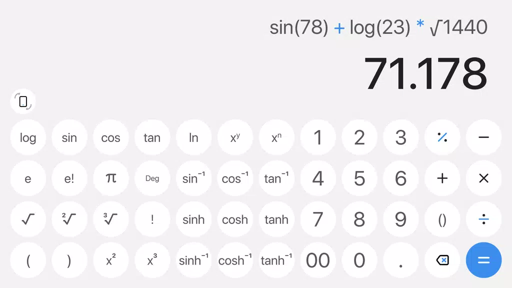 Simple Calculator for Android 螢幕截圖 2