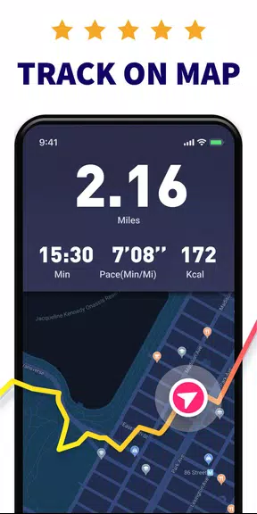 Running App - GPS Run Tracker ဖန်သားပြင်ဓာတ်ပုံ 0
