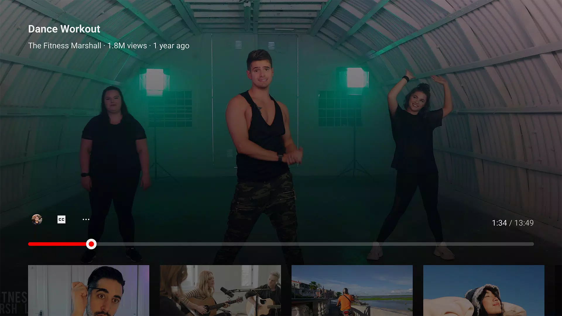 YouTube for Android TV Capture d'écran 3