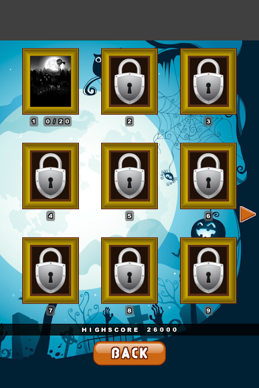 Pyramid Solitaire on Halloween应用截图第1张