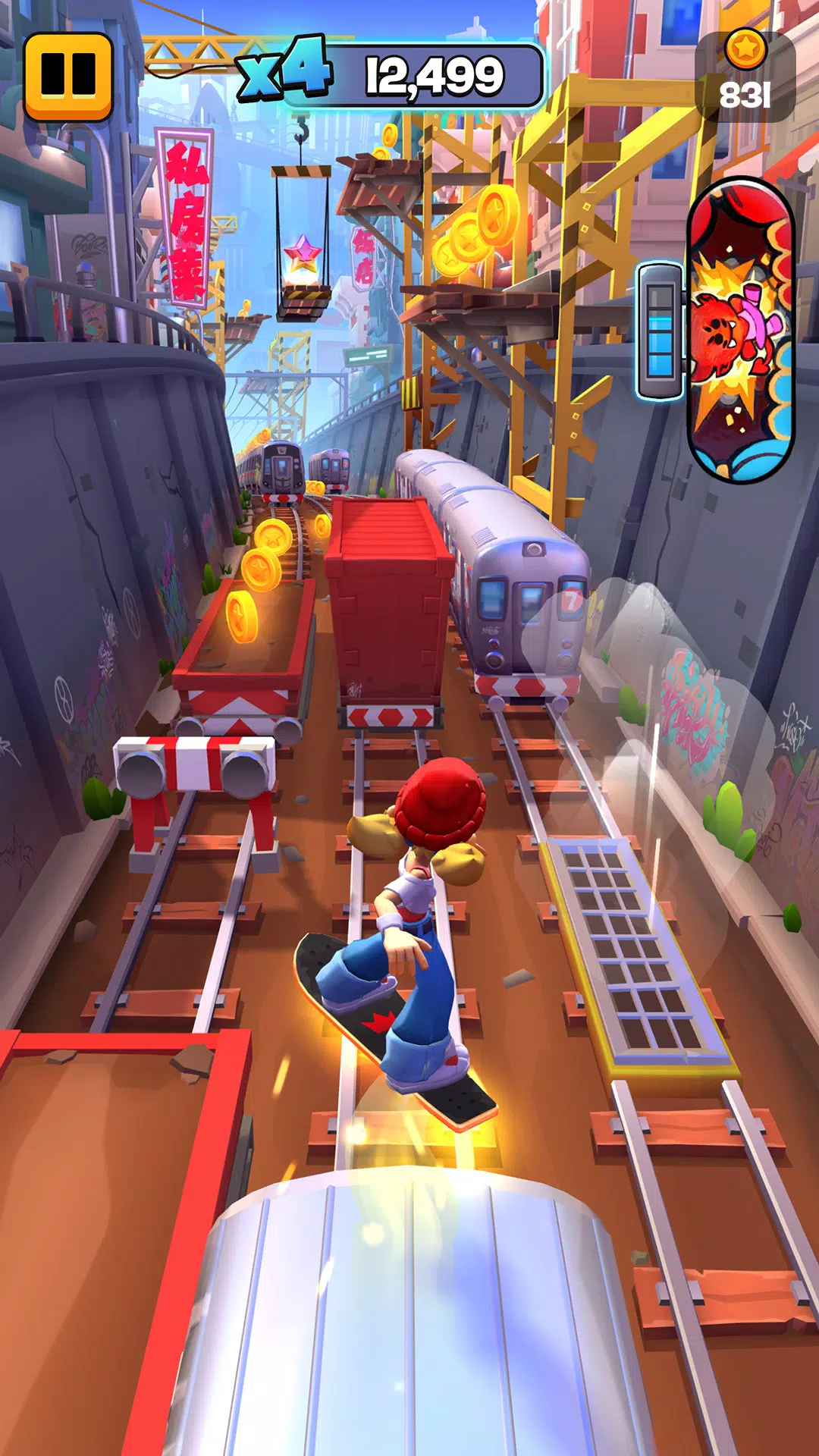 Subway Surfers City Capture d'écran 3