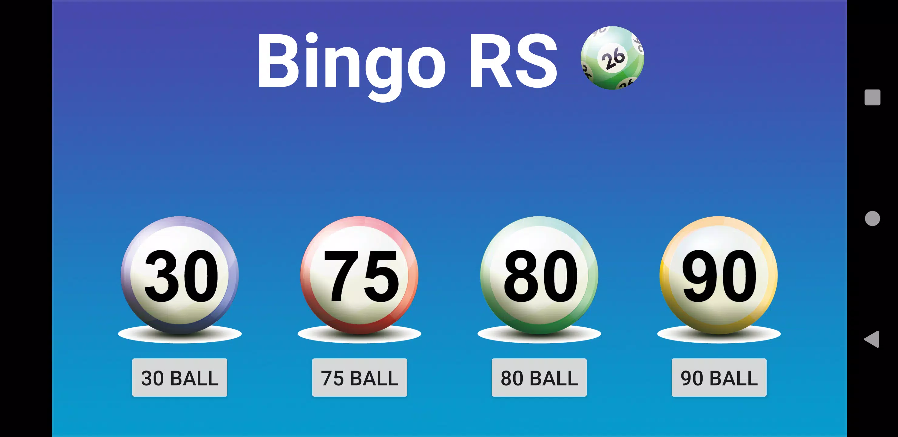 Bingo RS应用截图第0张