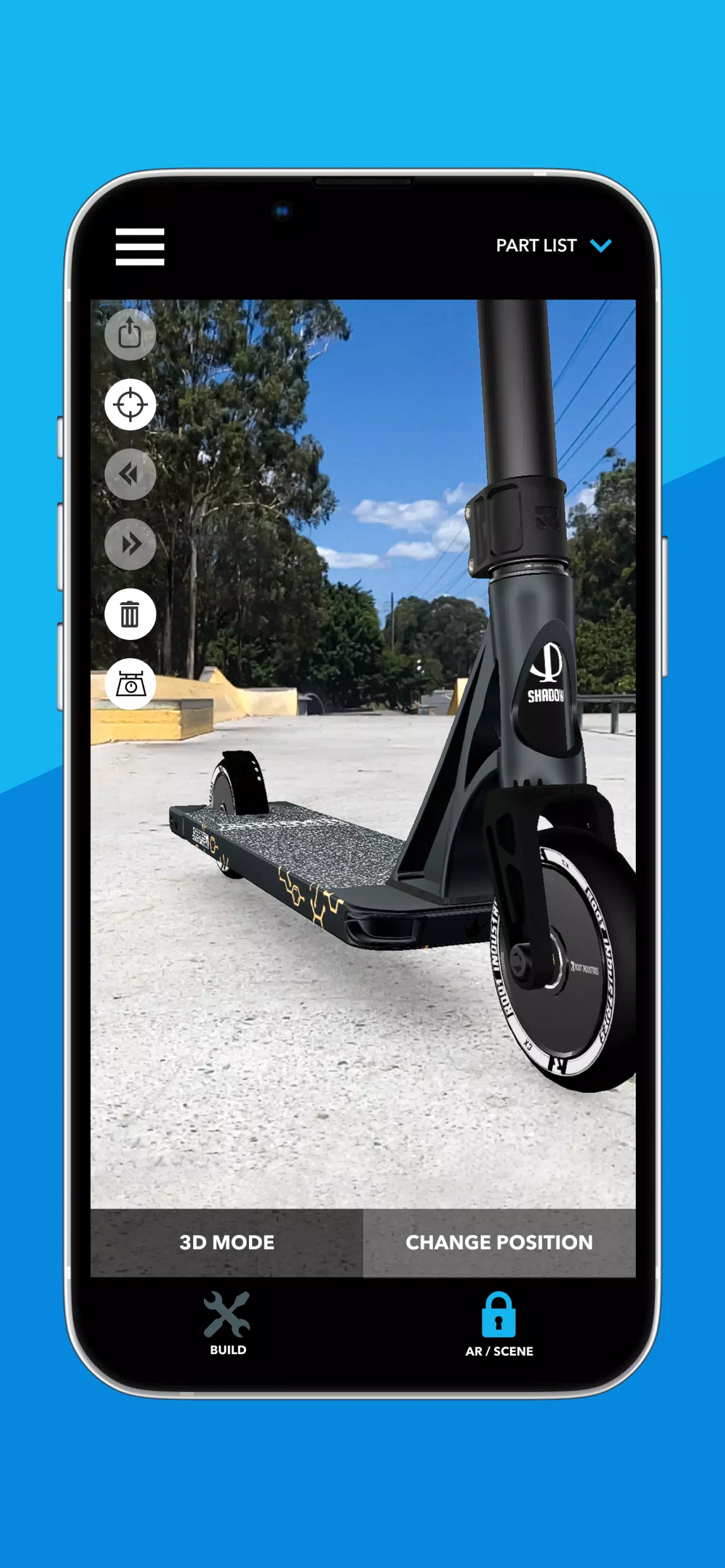 Scooter 3D custom builder 螢幕截圖 3