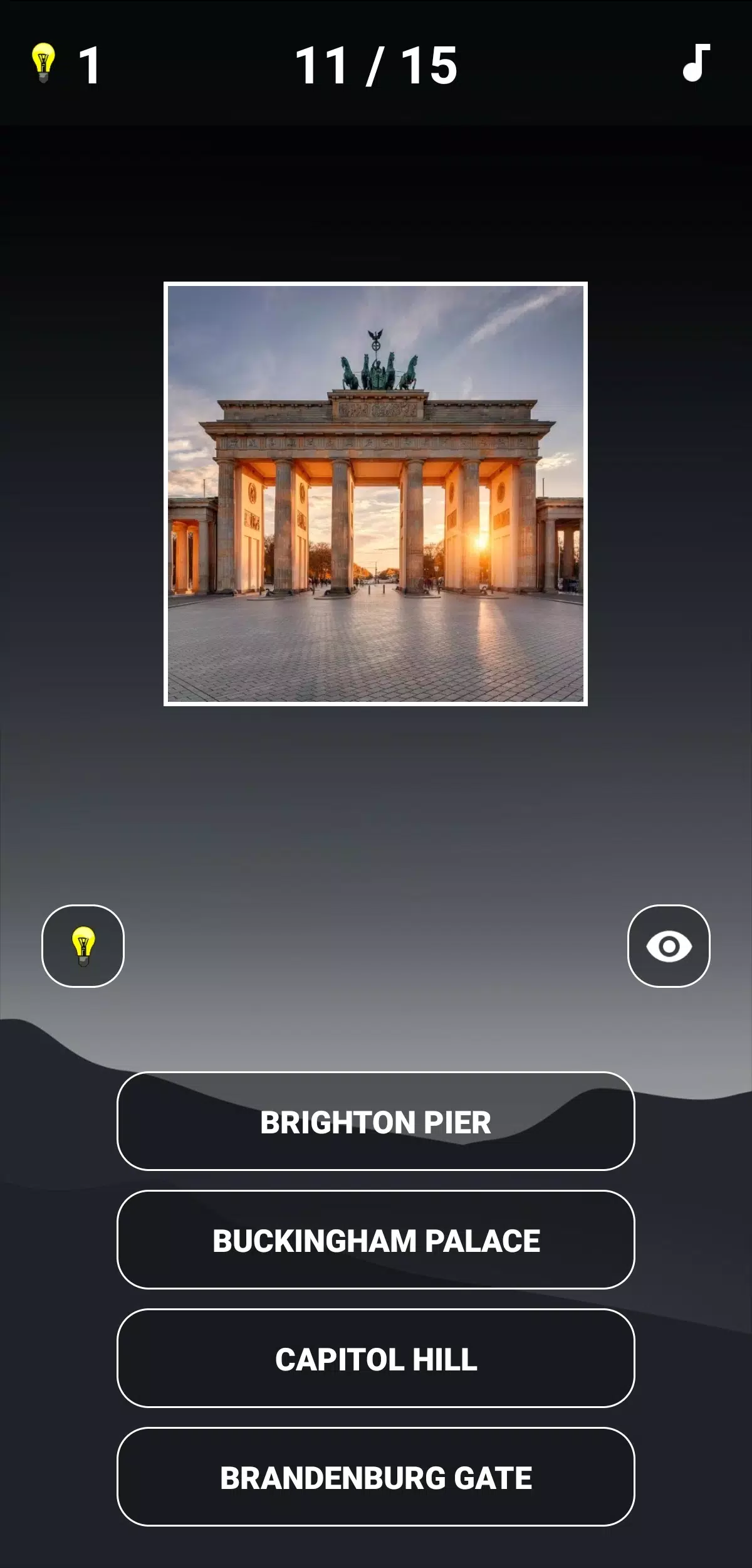 Landmarks Quiz 螢幕截圖 1