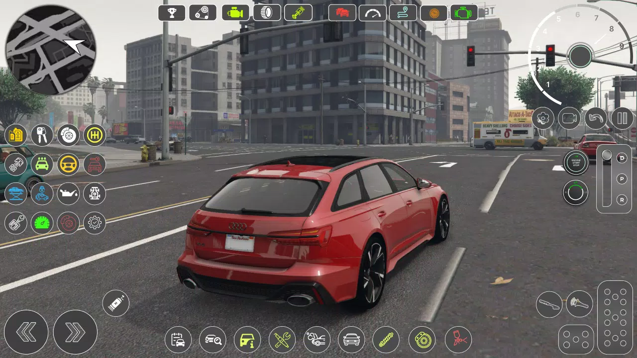 Street Speed: Audi RS6 Driving 螢幕截圖 1