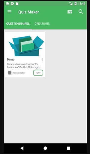 Schermata Quiz Maker (Create Quiz /Test) 2