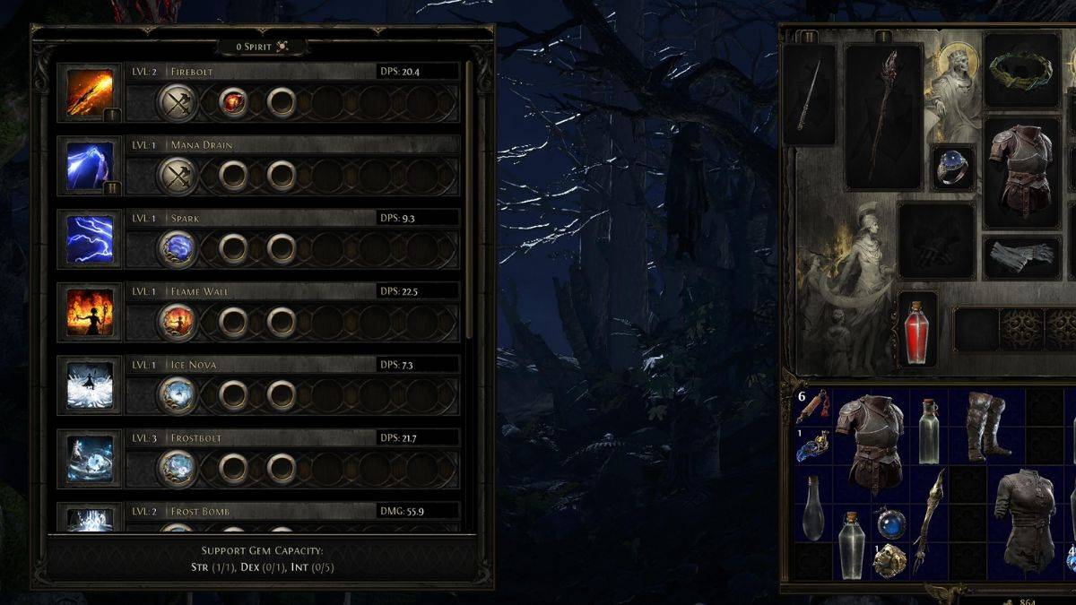 前期到中期元素师法术组合 PoE2