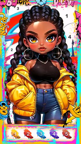 Street Art-Color by number应用截图第0张