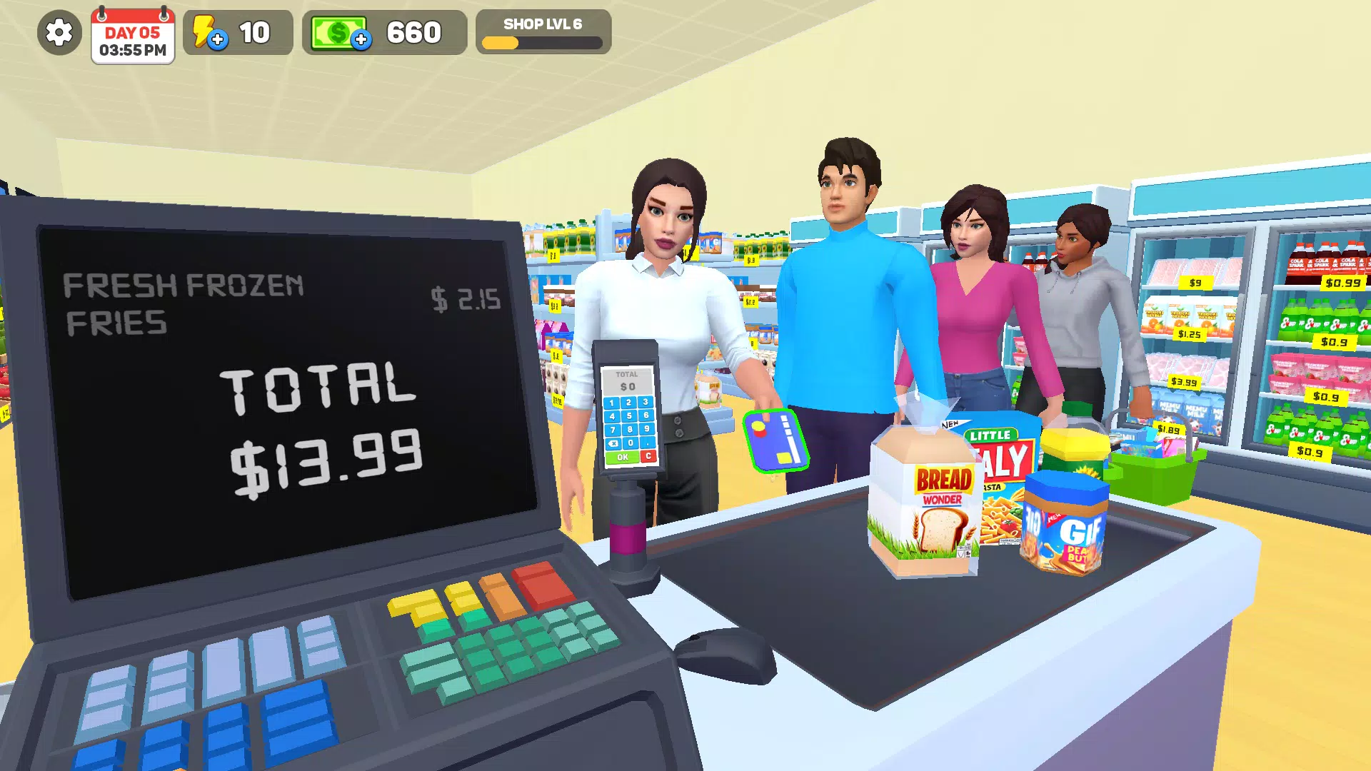 My Supermarket Simulator 3D Capture d'écran 1