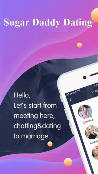 Sugar Daddy Dating App and Seeking Sugar Partner 螢幕截圖 0