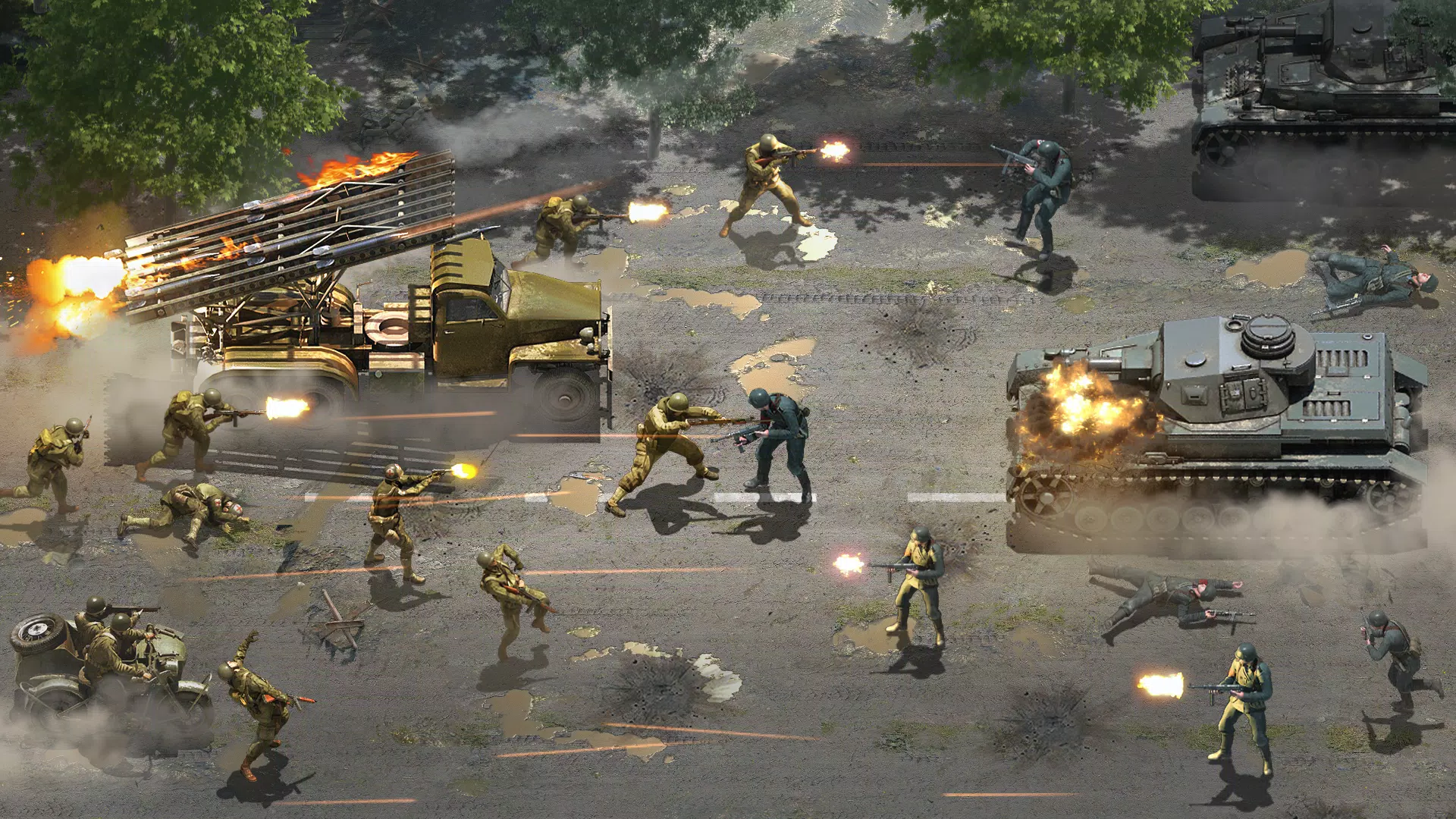 Heroes of War 螢幕截圖 0