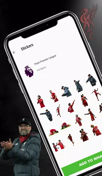 Liverpool Stickers Unofficial Captura de tela 3