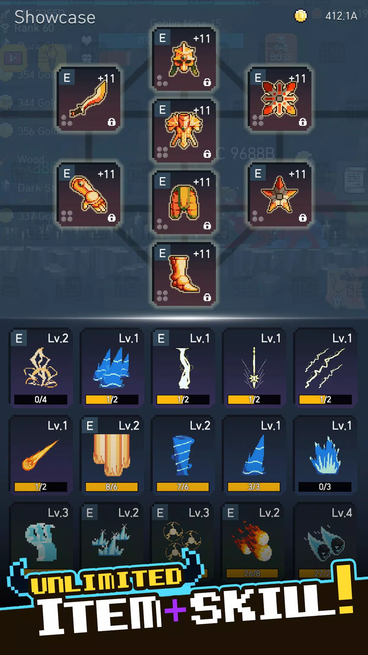 The Demonized: Idle RPG ภาพหน้าจอ 1