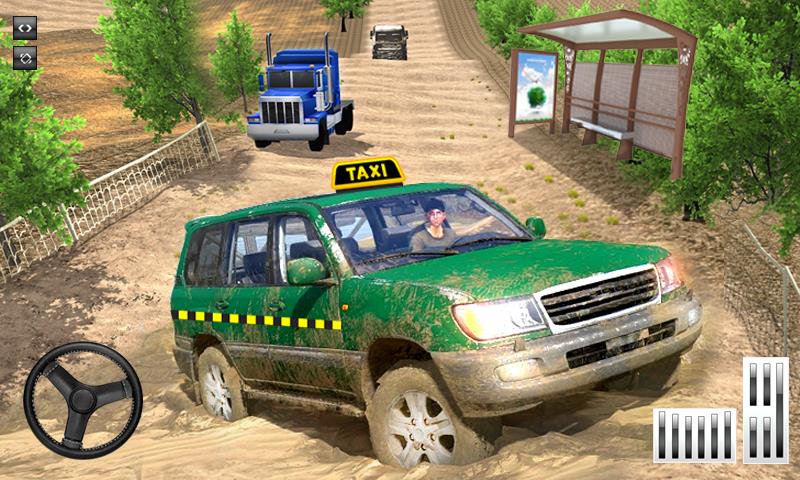Offroad Mountain Car Simulator: Taxi Driving 2021应用截图第0张