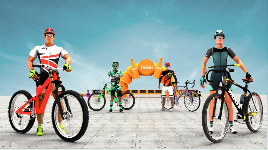 BMX Bicycle Stunts: Cycle Game 螢幕截圖 0