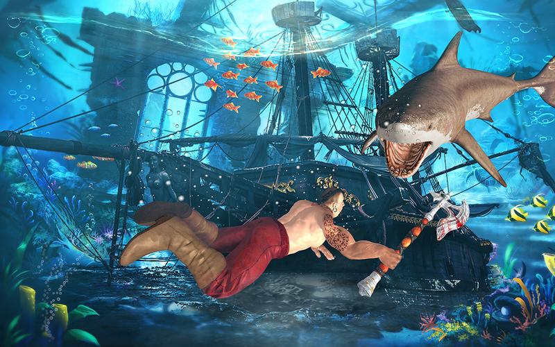 Megalodon shark fish eater স্ক্রিনশট 2