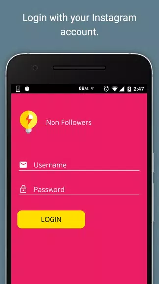 Schermata Non Followers for Instagram 0