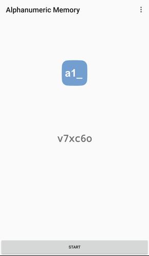Alphanumeric Memory Ảnh chụp màn hình 0