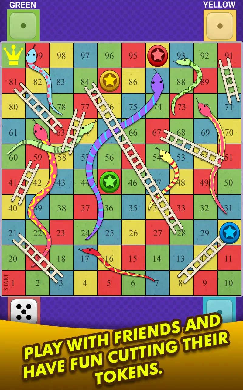 LUDO SaapSeedhi Snakes&Ladders 螢幕截圖 2