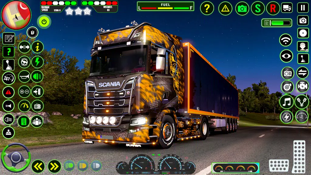 Euro Truck Driving- Truck Game 螢幕截圖 0